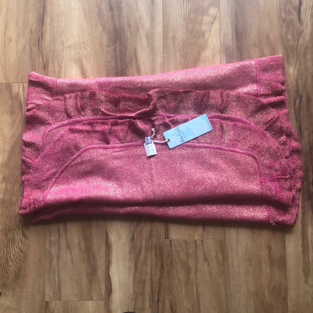 Mud Pie ruffle woman’s wrap/scarf - Picture 6 of 8